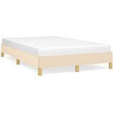  Okvir kreveta bez madraca krem 120x190 cm od tkanine | Eponuda.com