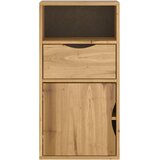 Bočni ormarić s ladicom ODDA 40x24x79 cm puno drvo bor Slike