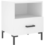  Noćni ormarići 2 kom bijeli 40x35x47,5 cm od konstruiranog drva | shoptok.hr