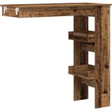  Zidni barski stol staro drvo 102x45x103,5 cm konstruirano drvo | Eponuda.com