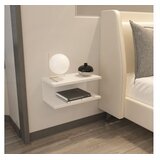 Hanah home Noćni ormarić Ramira, 45x19,6x23,8 cm, Bijeli Cijene