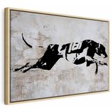  Slika - Greyhound Race (1 Part) Wide 60x40 U prirodnom drvenom okviru | shoptok.hr
