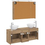  Set namještaja za kupaonicu 4 pcs Hrast artisan | Shoptok.si