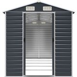  Vrtno spremište antracit 191 x 470 x 198 cm pocinčani čelik | shoptok.hr