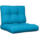  Jastuci za palete 2 kom plavi od tkanine Plava 50 x 50 x 12 cm | shoptok.hr