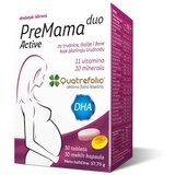 Premama Duo Active, 30 kapsula + 30 tableta