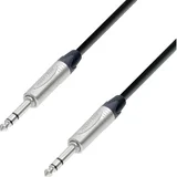 5 STAR BVV 1000 klinker avdio priključni kabel [1x klinken vtič 6.3 mm (stereo) - 1x klinken vtič 6.3 mm (stereo)] 10 m črna, (20519415)