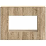  Konzolna stolica Prugasti Sonoma hrast 101 x 29 x 74 cm | shoptok.hr