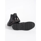 Shelvt Men's black insulated ankle boots | Shoptok.si