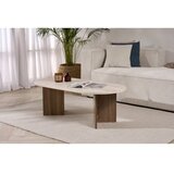 Hanah home sto za dnevnu sobu sable travertine walnut | Eponuda.com