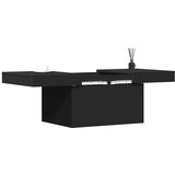  Stolić za kavu crni 100 x 55 x 40 cm od konstruiranog drva | Eponuda.ba