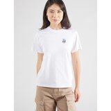 Iriedaily Majica 'Square Flowers' marine / azur / smaragd / bela | Shoptok.si