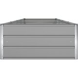  Sadilica Svijetlo siva 385 x 100 x 45 cm Cinkani čelik | Eponuda.com
