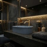 REA Bath Nadgradni umivaonik Rea Vanda Blueberry Matt | shoptok.hr