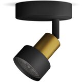 Philips Reflektorsko svetlo CONDUIT 1xGU10/5W/230V crna/mesing | Eponuda.com