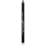 Deborah 2 In 1 Gel Kajal & Eyeliner dolgo obstojno gel črtalo za oči odtenek 01 Black 1.2 g u