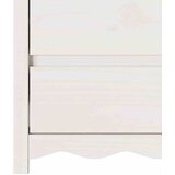  Komoda Drammen Bijelo 76,5 x 40 x 91 cm Čvrsto borovo drvo | shoptok.hr