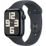 watch se (2024) 44mm gps midnight case/midnight sport band m/l, (mxek3qv/a)