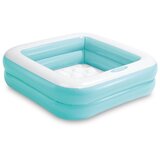 Intex Kvadratni napihljiv otroški bazen, moder | Shoptok.si