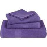 vidaXL Brisače 10 kos vijolična 30x30 cm 360 g/m² 100% bombaž | Shoptok.si