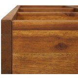  Povišena vrtna gredica za bilje od bagremovog drva 60x60x15 cm | shoptok.hr