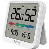 Savio digitalni merilnik temperature in vlage z lcd zaslonom in magnetnim nosilcem bel | Shoptok.si