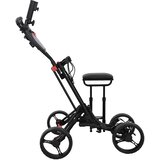 Golf Trolej s sjedištem Crna Aluminij Sklopivo | shoptok.hr