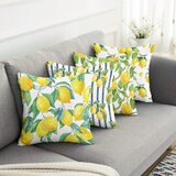 Mila Home Prevleke za blazino v kompletu 4 ks 43x43 cm Lemons – | Shoptok.si