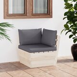 vidaXL Vrtna kutna sofa od paleta s jastucima impregnirana smrekovina Cijene