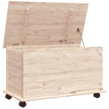  Škrinja s kotačima ALTA 73x39,5x43 cm od masivne borovine | shoptok.hr