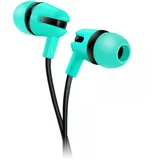 Canyon SEP-4, Stereo earphone with microphone, 1.2m flat cable, Green, 22*12*12mm, 0.013kg - CNS-CEP4G