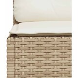  11-dijelni set vrtnih sofa od poliratana s jastucima bež | shoptok.hr