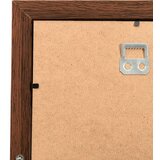 vidaXL Okvir za 10 fotografija (13 x 18 cm) tamnosmeđi MDF | shoptok.hr