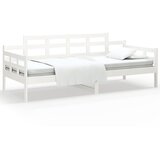  Dnevni ležaj bijeli od masivne borovine 90 x 190 cm | shoptok.hr