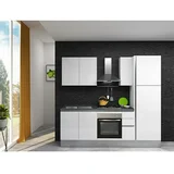 Marinelli Cucine Kuhinjski komplet Giulia (Širina: 245 cm, S električnim uređajima, Bijele boje)