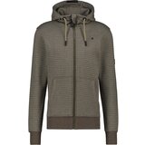 Alife and Kickin Jopa na zadrgo 'Trasher' rjava / pikčasto rjava / smaragd | Shoptok.si