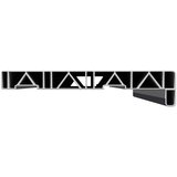  Prozorska klupčica Antracit s drvenim uzorkom 60 x 25 x 4,5 cm | shoptok.hr