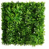 Mks Veštačka živa ograda sa cvećem, 1x1 m, Zelena Cene