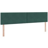  Krevet s od storage s madracem Tamnozelena 200 x 200 cm Baršun | shoptok.hr