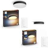 Philips KOMPLET 1x LED prigušiva svetiljka Hue ENRAVE 33,5W/230V + 1x prigušiva svetiljka 9,6W + daljinski upravljač Cene