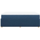  Krevet s oprugama i madracem plavi 120 x 190 cm od tkanine | shoptok.hr