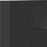  Vzglavje z LED lučmi Črna 120 x 16,5 x 103,5 cm Konstruiran les, (5000109558) | Shoptok.si