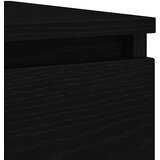  Komoda crni hrast 100x35x76 cm konstruirano drvo | shoptok.hr