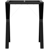 vidaXL Noge za jedilno mizo Y-okvir 60x60x73 cm lito železo | Shoptok.si