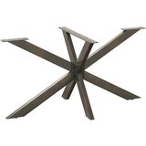 vidaXL Noga blagovaonskog stola pauk oblik 150x78x(72-73) cm čelik | shoptok.hr