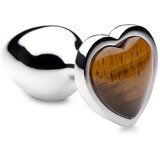 Booty Sparks Gemstones Tiger Eye Heart Anal Plug Small Cijene
