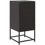 vidaXL Noćni ormarići 2 kom crni 36x39x78 cm čelični | shoptok.hr
