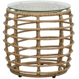  3-dijelni bistro set od poliratana boja hrasta | shoptok.hr
