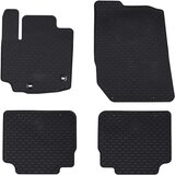  Auto tepih 4 pcs Crna prikladno za Suzuki S-CROSS 2022- Guma | shoptok.hr