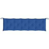  Jastuk za vrtnu klupu plavi 180 x 50 x 7 cm od tkanine Oxford | Eponuda.com
